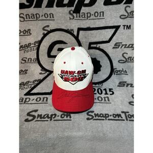 UAW-GM Quality 500 Racing Charlotte Cotton Snapback Hat Signed Dale Jarrett Ip